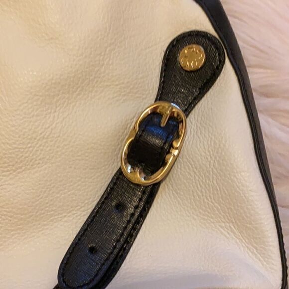 Emma Fox | Leopard Print Dressage Frame Bag White Leather Hobo Satchel Bag - Picture 2 of 5